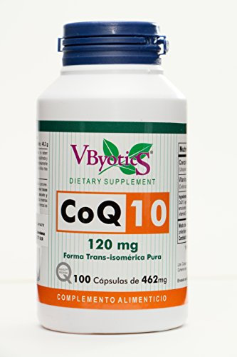 Coenzima Q10 100 cápsulas 120 mg de Vbyotics
