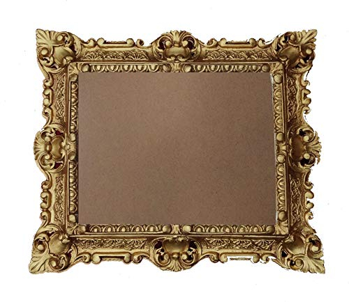 Lnxp BILDERRAHMEN ANTIK BAROCK in der Farbe: Gold 44x38 cm RECHTECKIG REPRO Bilder für 29x22 cm oder 22x29 cm BAROCKRAHMEN Bilder 48R