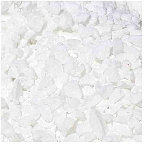MGS SHOP Dekokies Zierkies Deko DIY Kies Granulat Splitt - Farbe wählbar (5 kg, schneeweiß Splitt 4-8)