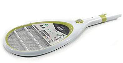 DICTROLUX Racchetta Fulminainsetti Ricaricabile Portatile Ammazza Mosche Zanzare