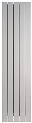Fondital 83EAM01405 Radiatore in alluminio estruso Garda S/90, 1600 mm, 5 elementi, bianco