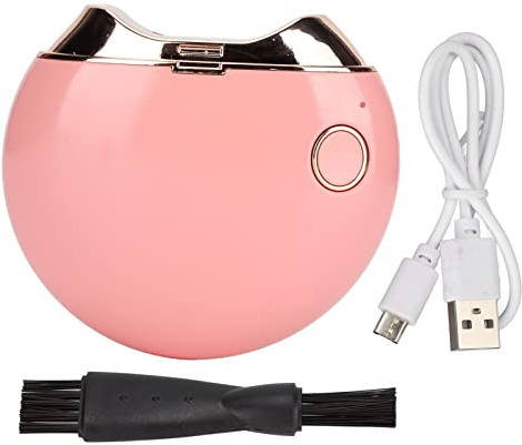 Electric Nail Clippers, Automatic Nail Trimmer, Cordless Curved Design, Portable Manicure Tool, Pink