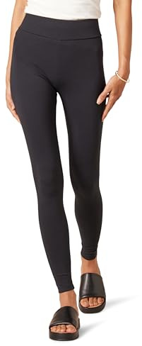 Amazon Essentials Women's Stretchy Ponte Legging (Available in Plus Size), Black, X-Large