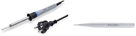 ERSA Lötkolben 30 S 30W 230V 0330KD bewährter Universallötkolben für gänige Löt & Entlöt-Aufgaben & Dauerlötspitze gerade bleistiftspitz 1,1 mm 0032BD