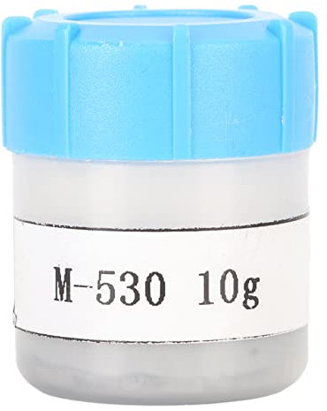 Kit di Strumenti di Riparazione per la Pulizia 3.2Wm.K Pasta Termica Multiuso Ad Alta conduttività Senza Metalli Facile da Usare per Pasta Termica per Computer con Chipset, (10 g)