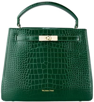 VICTORIA HYDE Handtaschen für Damen, Damen Satchel Handtaschen, Grün