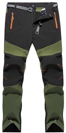 ofeirhz Camouflage-Hose für Herren, Stretch-Passform, Cargohose, Camouflage, Armee-Arbeitshose, Kampf-Trainingshose, Outdoor-Arbeitskleidung, gerades Bein, Sporthose, leger, Businesshose, einfarbig,