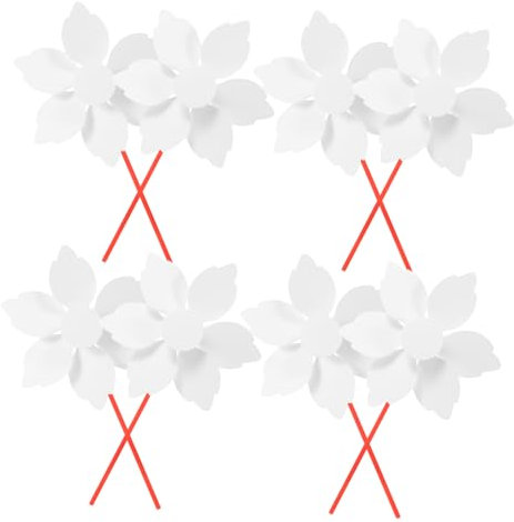 iplusmile 12pièces Lot De à Vent Papier Vierge Pour Garçon Fille Jouets Décoratifs Extérieur Pour Activités De Bricolage