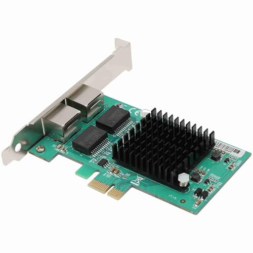 Scheda di Rete per PC, Scheda di Rete PCI-E 1x Gigabit ETHERNET Server PCIE PCIE ETHERNET PC per 82575-S