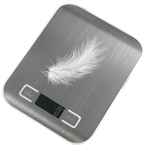 Mini bilancia alimentare digitale - Bilancia elettronica accurata 0,1 g, design compatto antiscivolo | Semplice strumento di pesatura da cucina per cucinare dolci, grammi, once di ingredienti