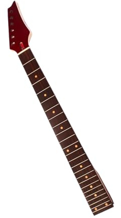 Hochwertiger Gitarrenhals aus Holz mit 24 Bünden Griffbrett für verbesserten Gitarrenhals Austausch