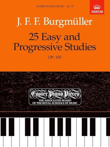J.f.f burgmuller: 25 easy and progressive studies op.100 - piano: Easier Piano Pieces 19