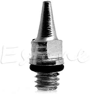 Buwei Accessori per aerografo 0,3 mm Ugello Fluido per Parti di Macchine con flacone Nuovo