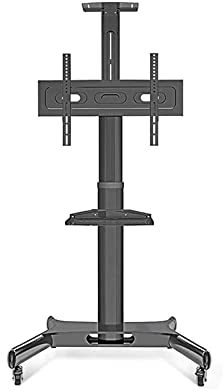 CAZARU 50-65 Inch Television Stands On Wheels, TV Riser TV Mounts, Stands & Turntables, Trolley Floor Bracket