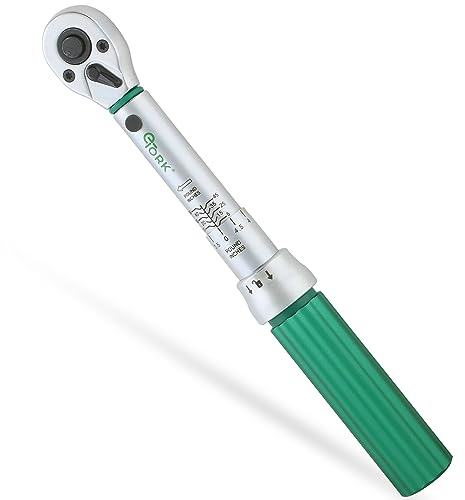 eTORK 1/4 Torque Wrench with Magnetic Lock System, Inch Pound Torque Wrench (5-50 in-lb)(0.6-5.6 Nm), Digital-Quality Precision, Professional Mechanic Tool Set for Automotive & DIY - 1/4 Drive