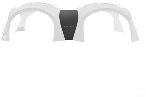 Tappetino impermeabile per tenda da campeggio con base in PE e baldacchino, accessorio per collegare due tende per creare spazio esterno più grande (passaggio tettoia)