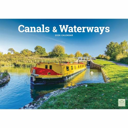 Canals And Waterways A4 Calendar 2026