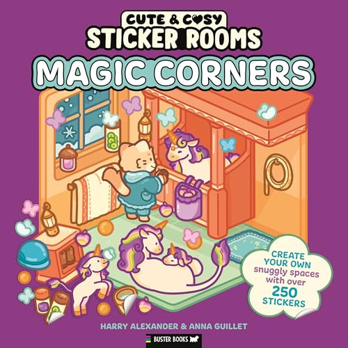 Sticker Rooms: Magic Corners (Cute & Cosy)