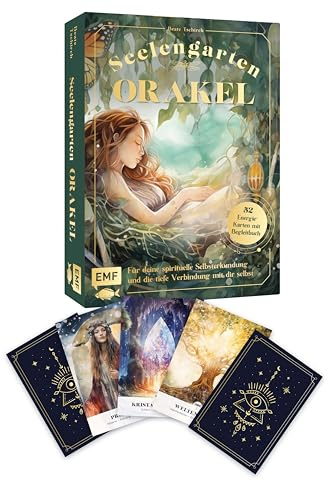 Orakel-Kartenset: Seelengarten | Für deine spirituelle Selbsterkundung und die tiefe Verbindung mit dir selbst: 52 Orakel-Karten mit Begleitbuch