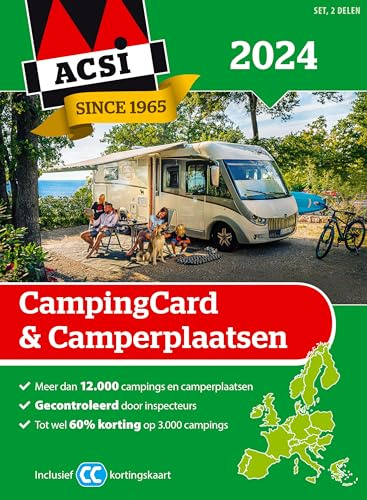 ACSI campingcard & camperplaatsen 2024 (ACSI Campinggids)