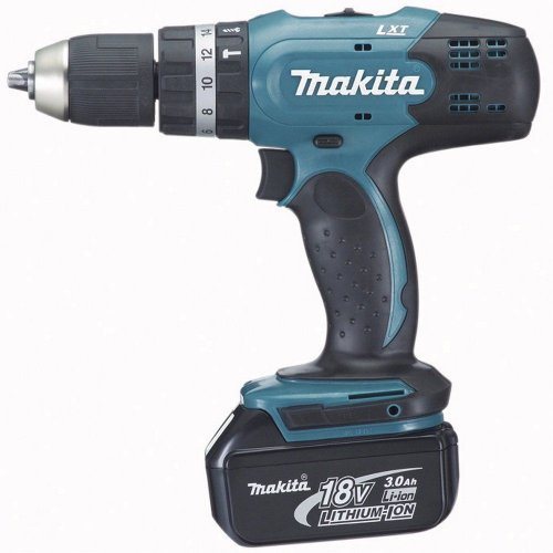 Makita BHP453RFE LXT 18V Li-Ion Combi Drill with 2 x Batteries