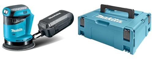 Makita DBO180Z Ponceuse Excentrique Ø 125 mm (Machine Seule) & 821550-0 - Maletin makpac tipo 2