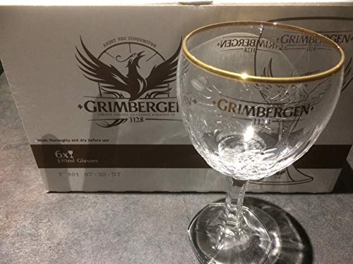 Grimbergen LOT 6 Verres 15 CL/Jolis ET Rare