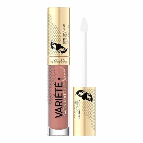 Eveline Cosmetics Variety Satin Matt Lip Liquid 01 karamellkaka