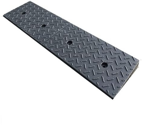 Schwellenrampe, Rollstuhlrampe, rutschfeste Schwellenrampe, Scooter-Rampe, Türschwellen-Rampen für Behinderte, rutschfest (eine Farbe, 98 x 25 x 7 cm)