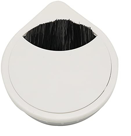 Freno pasacables para tránsito de cables, 1 cubierta for orificio de cable de escritorio, pasacables for mesa, puerto de salida de cable, caja de línea de superficie, cubierta de cable de hardware fo