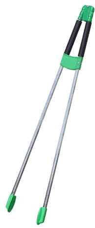 MagiDeal Garbage Picker Grabber Reaching Stick Assist Reaching Tongs Grabber Stick Assist Tool Long Trash Tong Grabber Reacher Litter Pick up Sticks for Elderly Adults,Style A-Rubber Clip 88cm