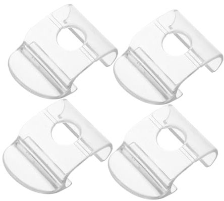 Ciieeo 4stücke Transparente PVC-Griffe Für Plissees Kabellose Jalousie-hebel Widerstandsfähig Minimalistisches Design Einfache Bedienung Für Diverse Fensterplissees