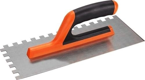 Spatole Dentate 280x120MM Frattazzo Per Rasatura Spatole In Acciaio Inossidabile Applicazione Di Adesivi Spatola Per Stucco E Colla Cazzuola per Piastrelle Antiruggine