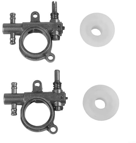 Pompe à huile pour tronçonneuse pour moteurs 25 CC 38 CC avec engrenage à vis sans fin, remplacement parfait pour les outils électriques