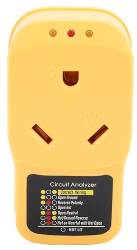 Fictory Protezione da sovratensione RV 30 Amp, previene sovratensioni, analizzatore di circuito LED, AC125V