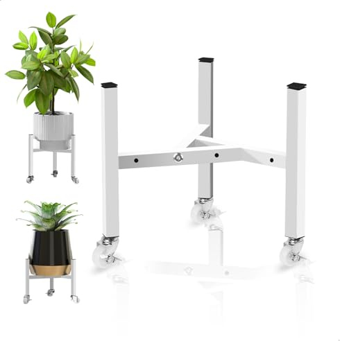 Porta Piante da Interno, Supporto per Piante, Piedistallo per Piante, Portavaso da Interno, Porta Piante da Esterno da Fiori per Vasi da 23-32 cm, Portatile Supporto per Piante, Portavasi da Balcone