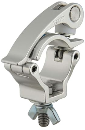 Das Drehgelenk ermöglicht eine schnelle und einfache Verbindung und ist for DJ-Lampenklemmenröhren mit einem Durchmesser von 28-51 mm geeignet.(Silvery 38-41MM 100KG 1PCS)