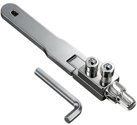 LeeQinersw Extractor de Tubería Rota Pack Herramienta Profesional para Extracción de Tornillos Válvulas Grifos Material Carbono Función Ajustable Aplicable