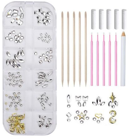 Kit de piedras dentales de 5 pulgadas Tooth Gem | Kit de pedrería – Set de