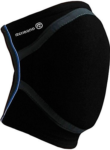 Rehband 7765 Handball - Protección de Rodilla de Balonmano para Hombre, tamaño XL, Color Negro
