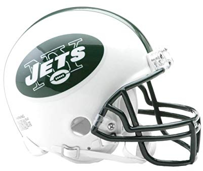 Riddell VSR4 Mini fotbollshjälm – New York Jets 1998–2018