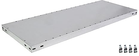 Gebr. Schulte GmbH & Co. KG Regal mit Schulte-System, verzinkte Trommel 250 kg, BxT 1000 x 400 mm