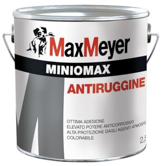 MAXMEYER Miniomax Rosso ossido, 2.5 L