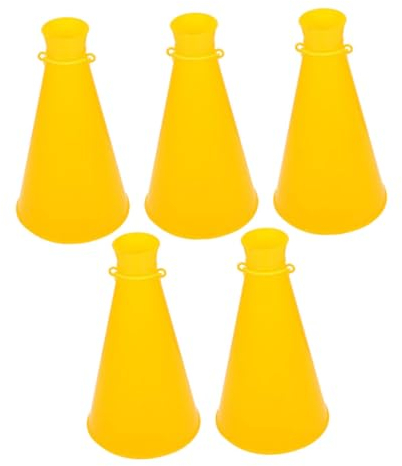 TOYANDONA 5stücke Anfeuern-megafone Tragbare Plastik Megafone Für Sport Party Requisiten