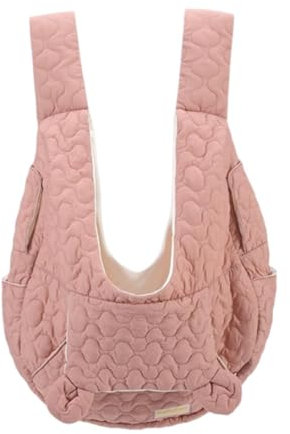 MagiDeal Brusttasche für Haustiere, Kätzchen, Hundetasche, bequem, vielseitig, atmungsaktiv, praktisch, dekorativ, tragbare Reisetasche, Rosa