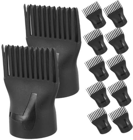 Beavorty 15stücke Haartrockner-kammaufsatz für Föhn Diffusor-haartrockneraufsatz Haartrockner-aufsatz für Friseursalons Haartrocknerzubehör aus Robusten Materialien Kammaufsatz für Konzentr