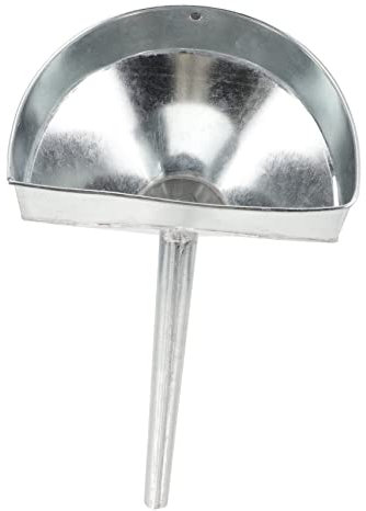 IMIKEYA Entonnoir De Carburant En Fer Galvanisé Moyen 20 Cm Filtre Inox｜outil De Remplissage Voiture Et Moto｜anti-débordement｜usage Automobile Et Agricole