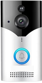 VEKELETE Kit Campanello Wi-Fi con Schermo da 5 Pollici, 4 MP 1440p, con Telecamera IP, videocitofono e visore for Porta(No Screen)