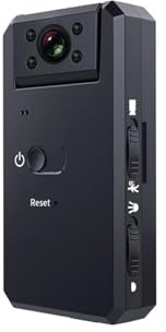 YQVEOT Action Cam, Mini videocamera MD90 Videocamera 1080P Visione Notturna Sport Outdoor DV Videoregistratore vocale Action HD Cam Recorder(Plus 64GB TF Card,MD90-No WiFi)