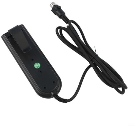 Ersatz-Fernbedienung für elektrische Liegestuhle mit 5-poligem Anschluss und 2/4/6-Tasten-Optionen für Hebestühle und motorisierte Sofas, ABS-Material, 1,5 m oder 2 m Kabellänge, Eas(4-Tasten-gerade)
